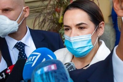 Macron Meets Belarus Opposition Leader, Pushes For Mediation