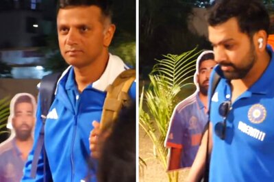 Team India Receive Grand Welcome in Lucknow Ahead of World Cup Clash Against England | WATCH