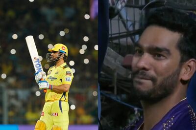 Watch: Venkatesh Iyer Vibes to Chants of 'Dhoni, Dhoni' as CSK Captain Bats at Eden Gardens