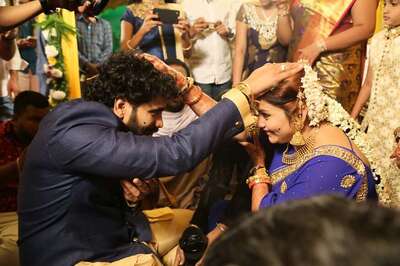 Actress Namitha Ties the Knot With Producer Veerandra Chowdhary