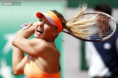 Maria Sharapova makes it back to French Open final
