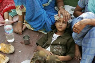 AIIMS patients' kin out in the open