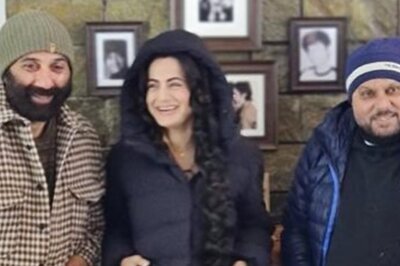 Ameesha Patel Posts Pic With 'Most Handsome' Sunny Deol As They Wrap Palampur Schedule of Gadar 2