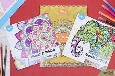 How to Color in a Coloring Book