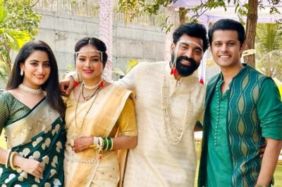 Photos: Ghum Hai Kisikey Pyaar Meiin's Ayesha Singh, Neil Bhatt At Co-Star Siddharth Bodke's Wedding