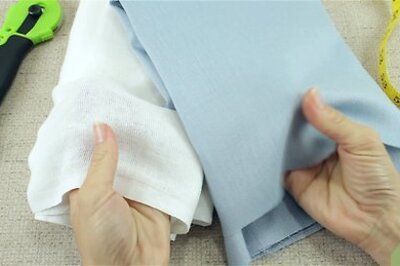 How to Cut Fabric on the Bias