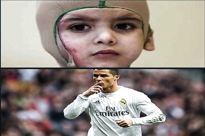 Palestinian arson survivor invited to meet Ronaldo, Real Madrid team