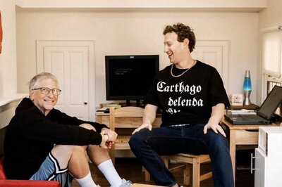 A Photo Worth $296 Billion: Mark Zuckerberg, Bill Gates Clicked Together As Facebook Boss Turns 40
