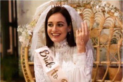 Dia Mirza Glows at Her Bridal Shower, See Pics