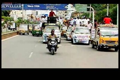 Rallies, fasts, prayers continue in Seemandhra to protest against Telangana