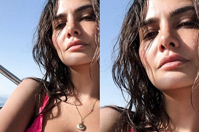 HOT! Esha Gupta Sets Temperature Soaring In a Sexy Neon Pink Bikini; Check Her Photo Here