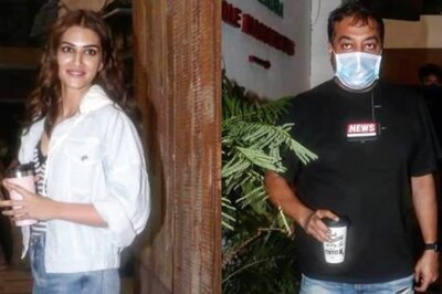Kill Bill Remake: Kriti Sanon, Anurag Kashyap Clicked Outside Nikhil Dwivedi's Office