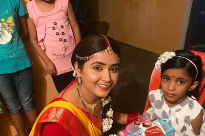 In Pics, Bhojpuri Actress Kajal Raghwani’s Special Durga Ashtami Celebration