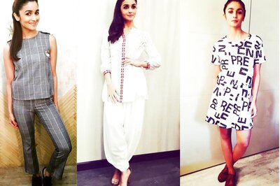 Elegant to quirky: Alia Bhatt sports 'Shaandaar' looks while promoting her upcoming film