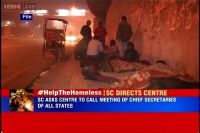 SC asks Centre, states to find ways to provide temporary shelters to homeless person