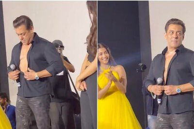 Salman Khan Unbuttons His Shirt To Flaunt His Six-Pack Abs, Jokes 'Tumhare Ko Lagta Hai VFX...'