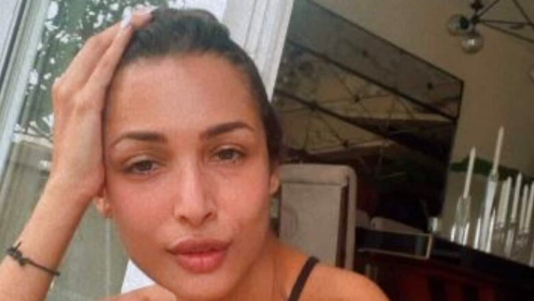 Malaika Arora Poses in Black Bralette and Leggings in New Pic on Instagram