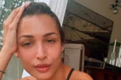 Malaika Arora Poses in Black Bralette and Leggings in New Pic on Instagram