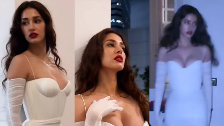 Sexy Disha Patani Flaunts Ample Cleavage in Bold White Dress, Hot Video Goes Viral