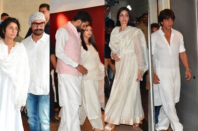 Aishwarya, SRK, Aamir & Other Stars Attend Vinod Khanna's Prayer Meet