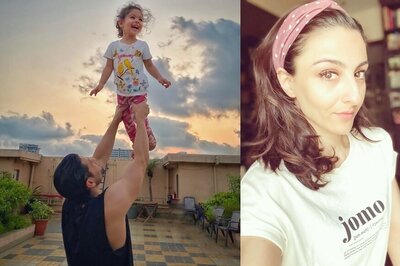 Inaaya with Kunal Kemmu is Example of 'How to Raise Happy Child', Soha Ali Khan Shares Pic