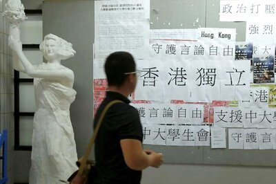 Posters Advocating Independence From China Appear in Hong Kong Universities, Stoke New Tension