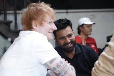 'What's Cooking Here?': Rohit Sharma and Ed Sheeran Meet Ahead of IPL 2024
