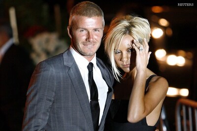 Mrs Beckham gets hubby for her new line