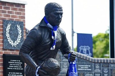 Merseyside Police Investigate after Flare Set Off on Everton's Dixie Dean Statue