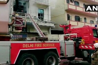 Fire Breaks Out at Delhi Transport Department Office, 8 Fire Tenders Rushed to Spot