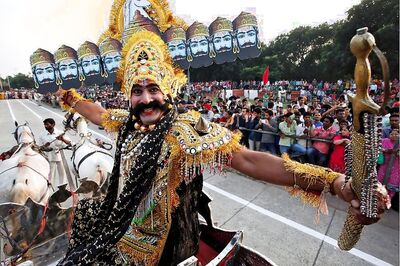 Effigies of Coronavirus Burnt in Some Places as Nation Holds Subdued Dussehra Celebrations