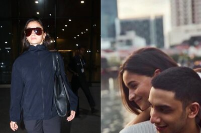 Alia Bhatt Keeps It Comfy In Black As She Returns To Mumbai After Wrapping Jigra Shoot, Photos