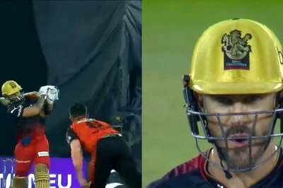 Virat Kohli Smashes 103m Six, RCB Skipper Faf du Plessis' Reaction Goes Viral | WATCH