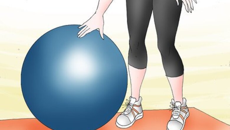 How to Do a Straight Leg Deadlift With an Exercise Ball