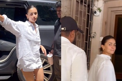 Alia Bhatt Looks Chic In White Co-ord Set As She Gets Papped In The City, Video Goes Viral