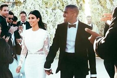 Snapshot: Presenting Mr and Mrs Kanye West; newly weds share their wedding pictures