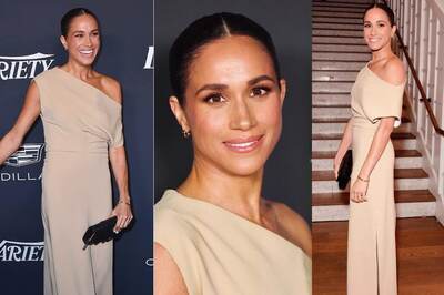 Meghan Markle Makes A Statement In Rs 1 Lakh Beige Dress; All Details Here