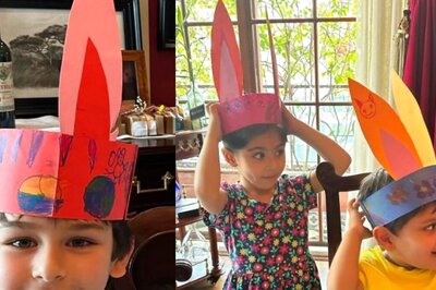Kareena Kapoor Shares Pics of Her 'Easter Bunnies' Taimur, Jeh, Asks Fans to ‘Keep the Treasure Hunt On’