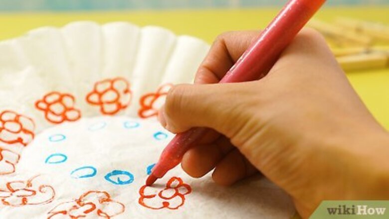 How to Make Coffee Filter Butterflies