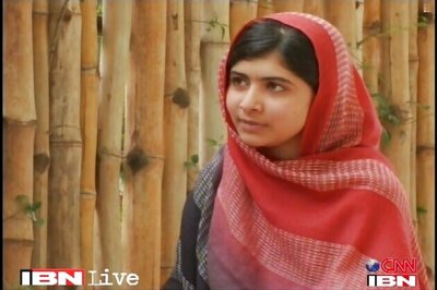 Malala hopes Nobel prize will help her cause of educating children