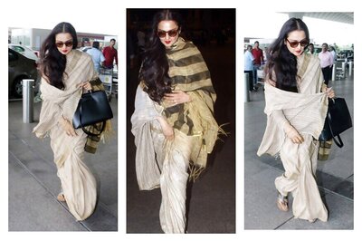 Actress Rekha Knows How to Travel in Style
