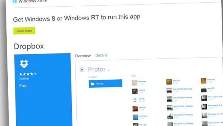 Dropbox now available for Windows 8