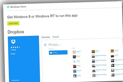 Dropbox now available for Windows 8