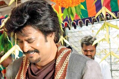 Rajinikanth gives health tips to Shatrughan Sinha