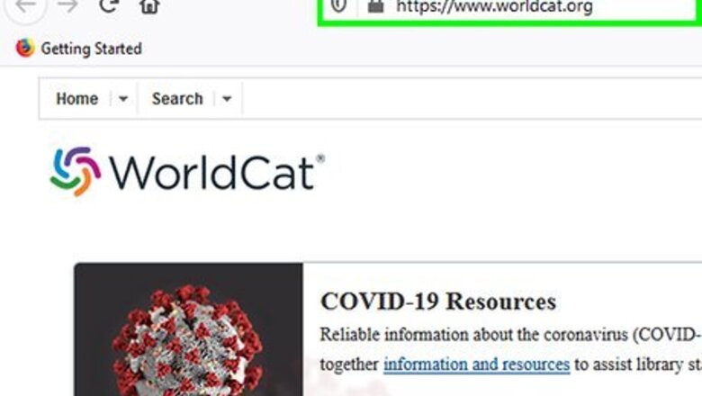 How to Search Book Cataloging Details on WorldCat