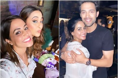 Hina Khan Celebrates Kasautii Zindagii Kay Actor Ariah Agarwal’s Birthday with Parth Samthaan, See Pics