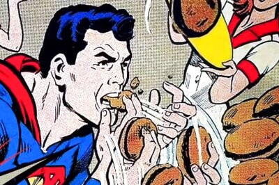 Superman Loves Burgers On The Set Of DC's New Film, Not Our Words
