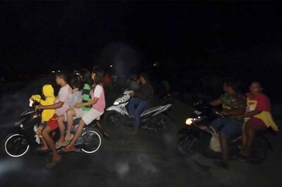 Huge quake strikes off Indonesia but tsunami warnings cancelled