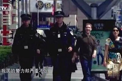 Watch: Zuckerberg's surprise Chinese TV cameo