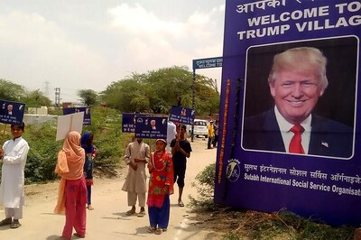 In Haryana's 'Trump Village', Posters Spark Curiosity About 'The White Man'